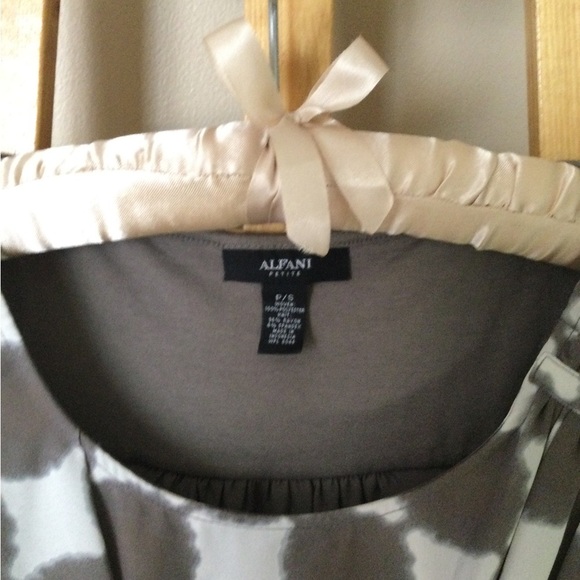 Alfani draped  sleeveless top S - Picture 2 of 4
